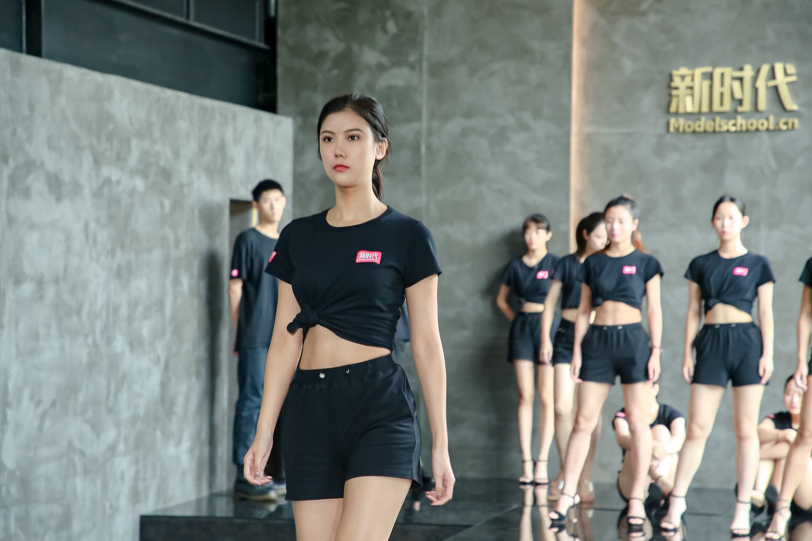 模特大赛赛前培训